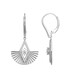Zircon Silver Earrings
