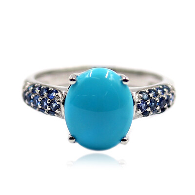 Sleeping Beauty Turquoise Silver Ring (Faszination Türkis)