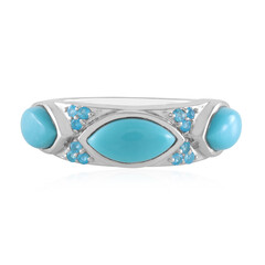 Sleeping Beauty Turquoise Silver Ring (KM by Juwelo)