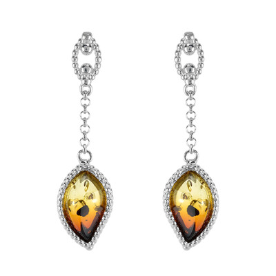Baltic Amber Silver Earrings (dagen)