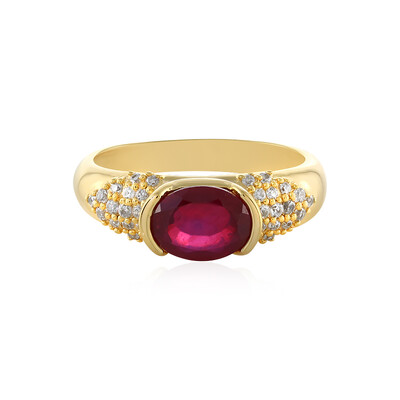 Madagascar Ruby Silver Ring
