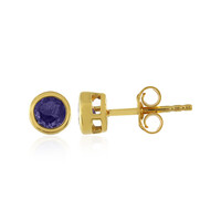 Tanzanite Silver Earrings