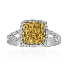 14K SI2 Yellow Diamond Gold Ring (CIRARI)