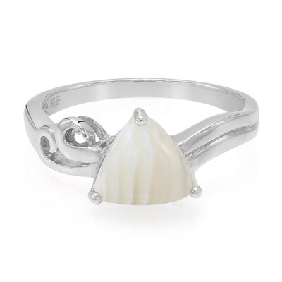 Botswana Agate Silver Ring