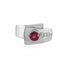 Madagascar Ruby Silver Ring