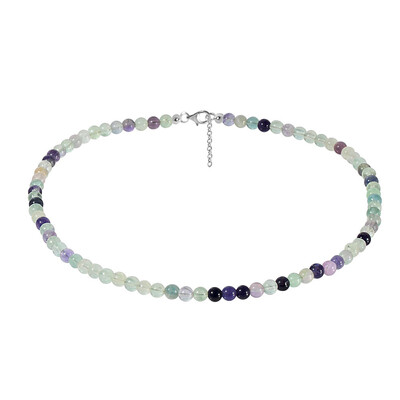 Fluorite Silver Necklace