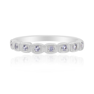 Tanzanite Silver Ring