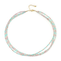 Amazonite Silver Necklace (Riya)