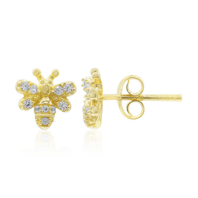 Zircon Silver Earrings