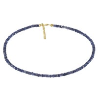 Iolite Silver Necklace