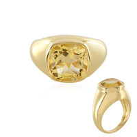Citrine Silver Ring