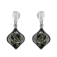 Baltic Amber Silver Earrings