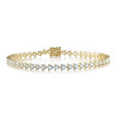 Brazilian Aquamarine Silver Bracelet
