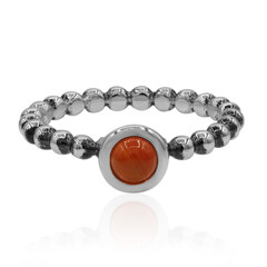 Carnelian Silver Ring