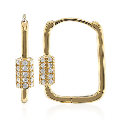 Zircon Silver Earrings (M de Luca)