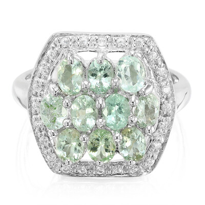 Paraiba Tourmaline Silver Ring