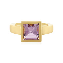 Rose de France Amethyst Silver Ring