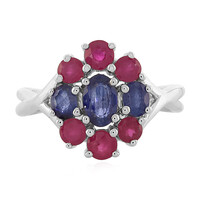 Madagascar Blue Sapphire Silver Ring