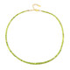 Sphene Silver Necklace