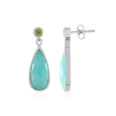 Amazonite Silver Earrings (KM by Juwelo)