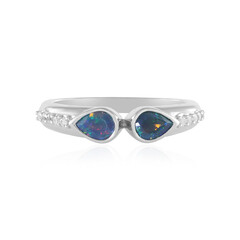 Mezezo Opal Silver Ring