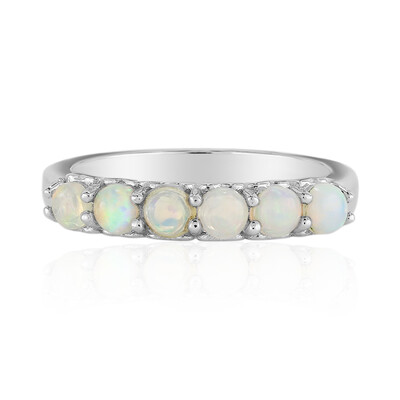 Welo Opal Silver Ring