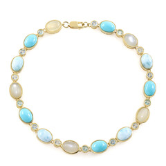 White Moonstone Silver Bracelet (KM by Juwelo)