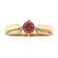 18K Pezzottaite Gold Ring