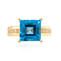 Marambaia Topaz Silver Ring
