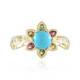 9K Sleeping Beauty Turquoise Gold Ring (Ornaments by de Melo)
