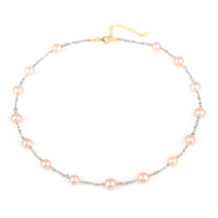 Akoya Pearl Silver Necklace