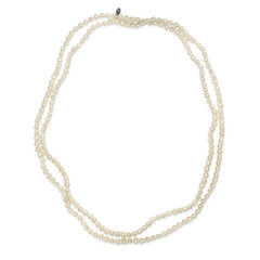 Freshwater pearl Silver Necklace (TPC)