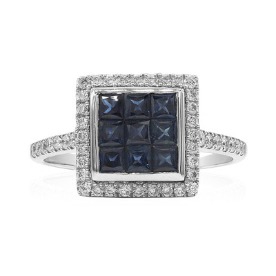 18K Blue Sapphire Gold Ring (Estée Collection)