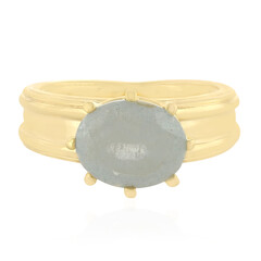 Aquamarine Silver Ring