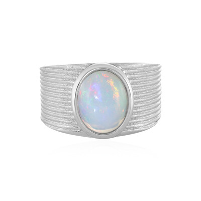 Welo Opal Silver Ring (MONOSONO COLLECTION)