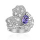 18K Purple Sapphire Gold Ring (CIRARI)