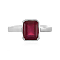 Madagascar Ruby Silver Ring