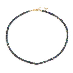 Mezezo Opal Silver Necklace