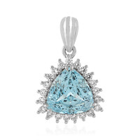 Capri Topaz Silver Pendant (PHANTASIA)