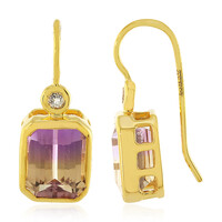 Ametrine Silver Earrings