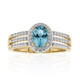 9K Teal Tourmaline Gold Ring (Mark Kaufman)