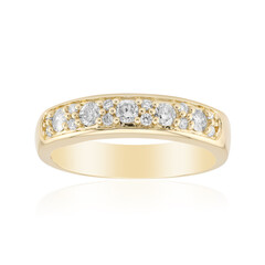 9K SI1 (G) Diamond Gold Ring