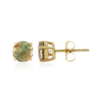 9K Oregon Sunstone Gold Earrings