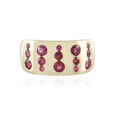 9K Rubellite Gold Ring (de Melo)
