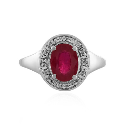 Madagascar Ruby Silver Ring