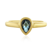 London Blue Topaz Silver Ring