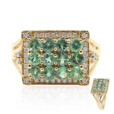 14K Brazilian Alexandrite Gold Ring (CIRARI)