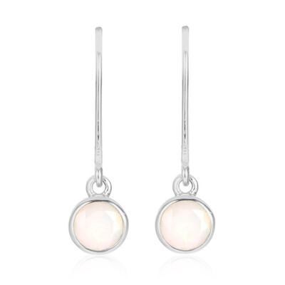 Welo Opal Silver Earrings