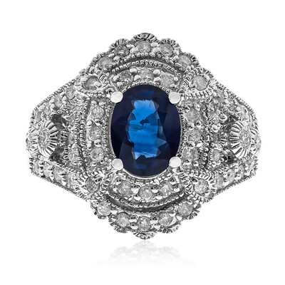 14K Ceylon Sapphire Gold Ring (CIRARI)
