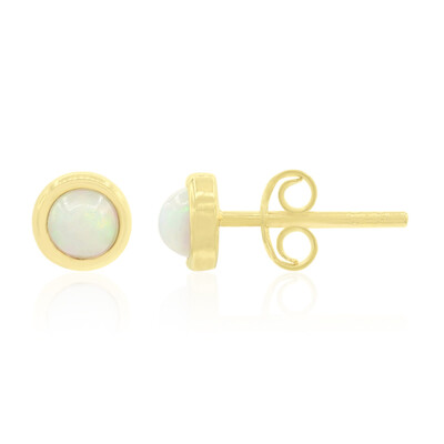 Welo Opal Silver Earrings
